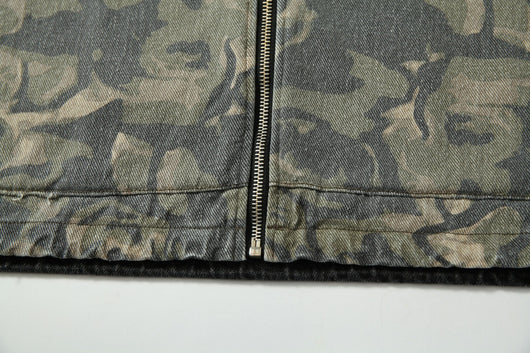 Chaqueta Camuflada con Parches Retro Graffiti - Image 21