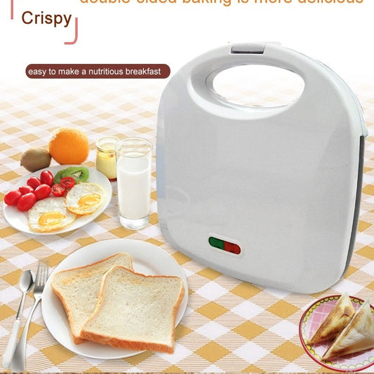 Tostadora Doble para Sándwiches y Paninis 220V - Máquina de Desayuno Multifunción