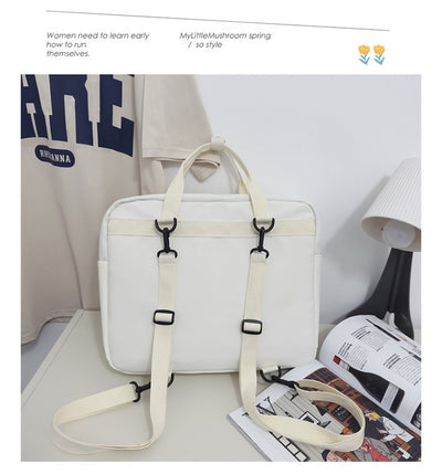 Mochila Tote Ligera Estilo Cute para Adolescentes y Estudiantes Universitarios - Image 9