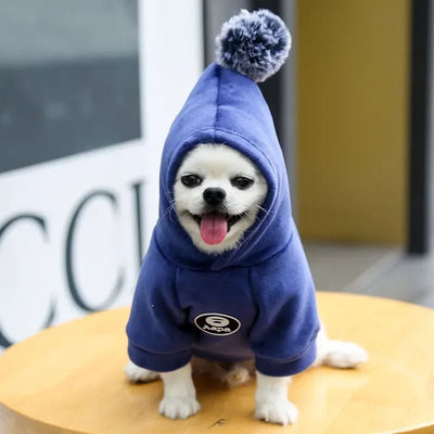 Abrigo Polar con Capucha para Perros y Gatos - Pijama de Invierno para Mascotas Pequeñas - Image 11