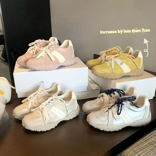 Zapatillas Deportivas Casual para Mujer con Cierre de Cordón