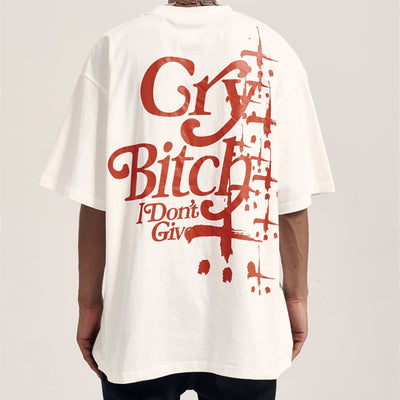 Camiseta Oversize Suelta Hip-hop Street Estampado Spoof - Image 6
