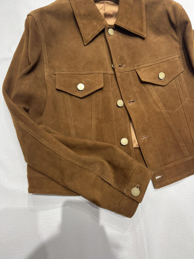 Chaqueta de Cuero Retro Corta - Image 17