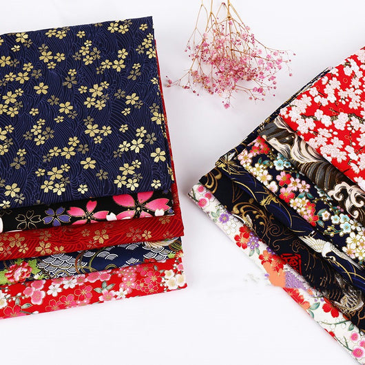 Kimono de Algodón Hecho a Mano Estilo Chino con Estampado de Flor de Cerezo - Image 21