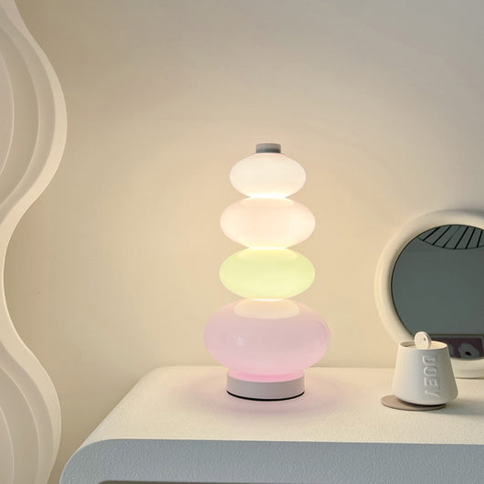 Lámpara de Piso Arcoíris de Caramelo Creativo Macaron - Image 2