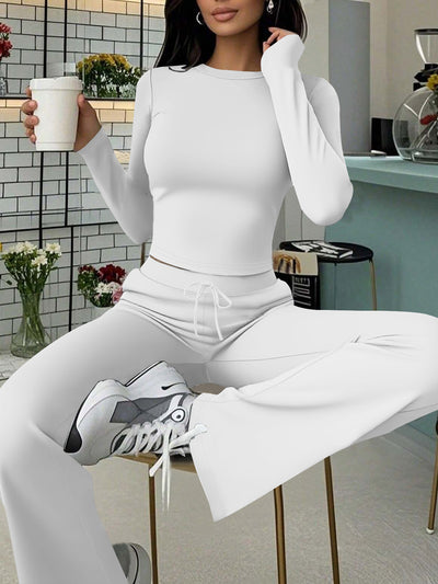 Conjunto Deportivo Clásico: Camiseta Manga Larga y Pantalón - Image 15