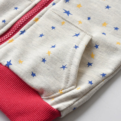 Conjunto Deportivo Infantil con Chaqueta Estampado Estrellas - Image 13