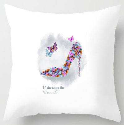 Funda de Almohada Tacto Melocotón con Estampado Moderno - Image 2