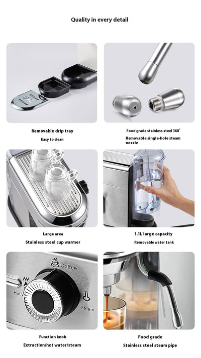 Cafetera Italiana Automática Doble Temperatura para Espresso y Bebidas Frías - Image 12