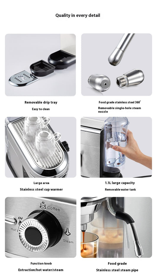 Cafetera Italiana Automática Doble Temperatura para Espresso y Bebidas Frías - Image 12
