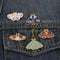Broche Mariposa con Efecto Óleo Artístico