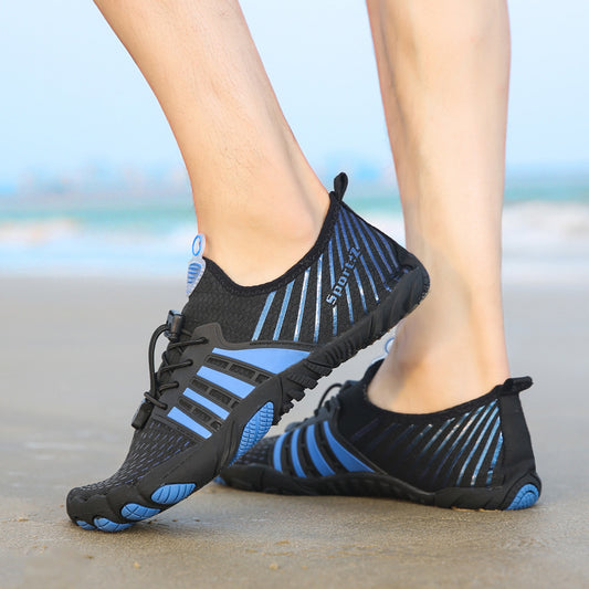 Zapatos Acuáticos de Cinco Dedos - Diseño Moderno para Playa y Natación