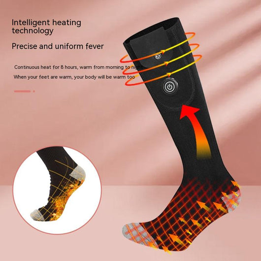 Calcetines Térmicos Eléctricos para Esquí y Actividades al Aire Libre - Image 2