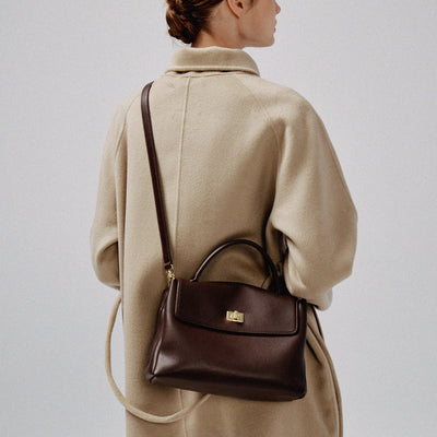 Bolso Bandolera de Cuero Genuino con Gran Capacidad para Mujer - Image 5