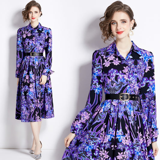 Blusa Estampada Corte A para Mujer
