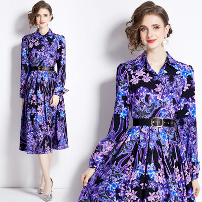 Blusa Estampada Corte A para Mujer