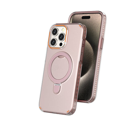 Funda Magnética Transparente con Soporte y Carga Inalámbrica Compatible con MagSafe - Image 7