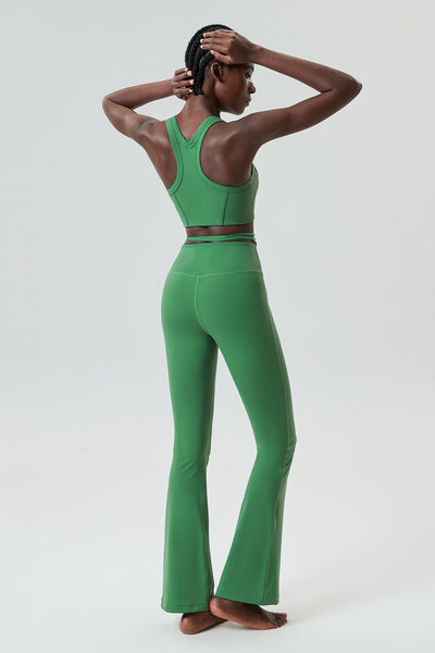 Pantalones Yoga Ajustados con Cordón para Mujer Tallas Grandes - Image 10