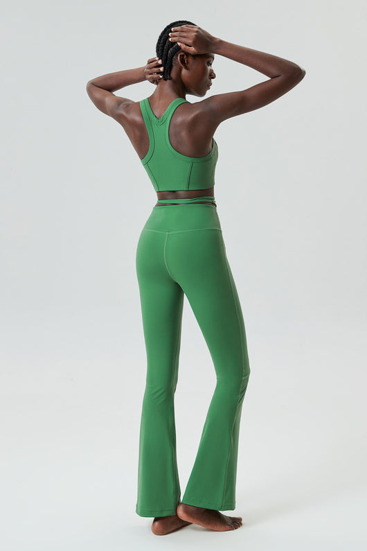 Pantalones Yoga Ajustados con Cordón para Mujer Tallas Grandes - Image 10