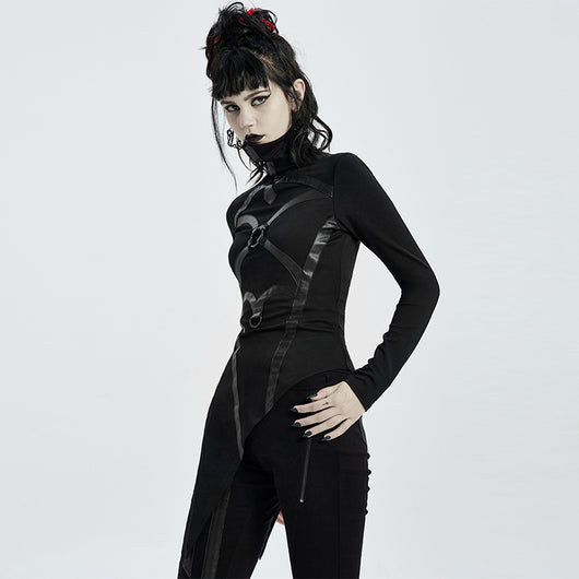 Remera Cuello Alto Cyber Steampunk Gothic - Image 5