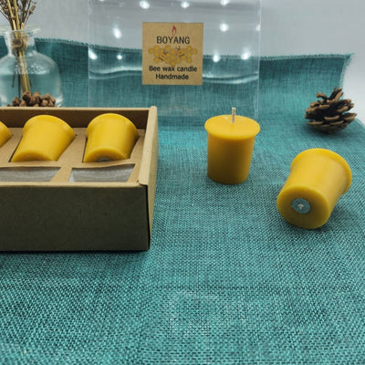 Vela de Cera de Abeja Aromaterápica sin Humo para Oración y Romance - Image 8