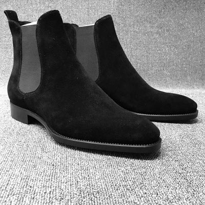 Botas Martin de Cuero Vintage para Hombre - Botines Altos Clásicos - Image 4