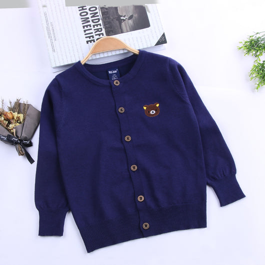 Cardigan Tejido Clásico para Niños - Chaqueta Ligera y Versátil - Image 10