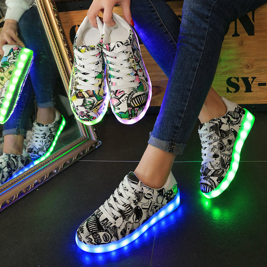Zapatillas Luminosas Multicolor con Luz Intermitente para Primavera y Otoño - Image 3