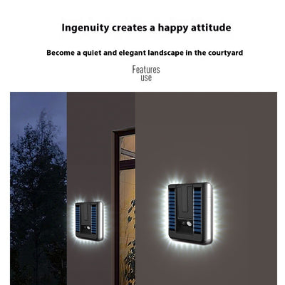 Lámpara Solar Inteligente Plegable para Muro Exterior con Sensor de Movimiento - Image 3