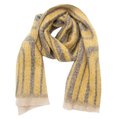 Bufanda Chal Tejida Jacquard Otoño Invierno Europeo Americano - Image 7
