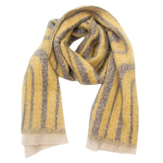 Bufanda Chal Tejida Jacquard Otoño Invierno Europeo Americano - Image 7