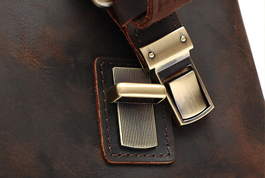 Bolsa Mensajera de Cuero Genuino para Hombre - Image 14