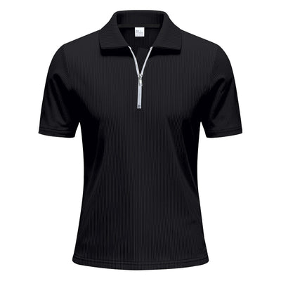 Polo Corduroy Holgado con Medio Cierre para Hombre - Image 7