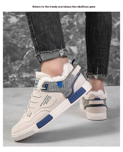 Zapatos Casuales Plus Velvet para Hombre Talla Grande - Image 12