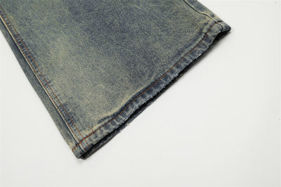 Pantalones Vaqueros Rotos Estilo Punk Retro para Hombre - Image 11