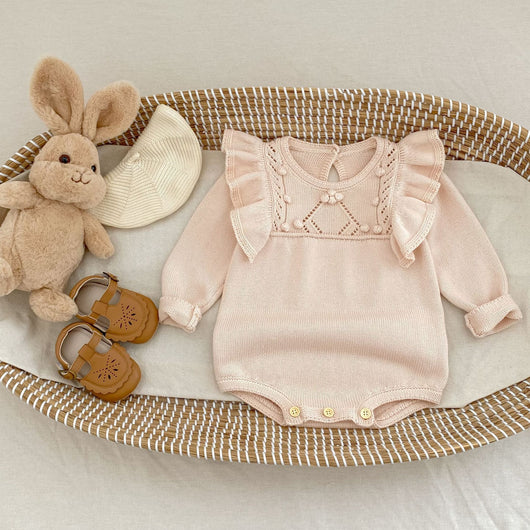 Blusa Infantil de Encaje Manga Larga Color Liso - Versátil y Elegante - Image 26
