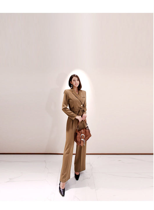 Jumpsuit Elegante de Manga Larga para Mujer - Diseño Ajustado y Sofisticado - Image 9