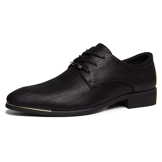 Zapatos de Cuero Formales con Punta Puntiaguda - Estilo Británico Ejecutivo - Image 4