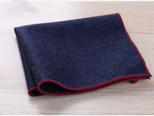 Pañuelo Cuadrado de Lana para Hombre - Blanco Casual - Image 14