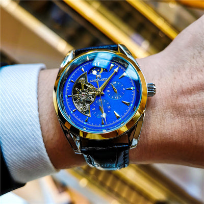 Reloj Automático Mecánico con Diseño Calado para Hombre - Image 12