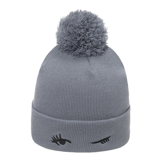 Gorro Tejido Grueso con Bordado de Lana y Terciopelo - Image 14