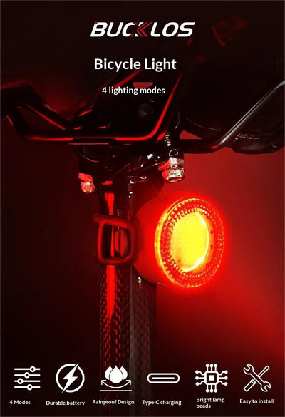 Juego de Luces LED para Bicicleta con Carga USB - Image 18