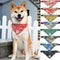 Carpeta Triangular para Perro con Patrón de Hierba Tang Japonesa