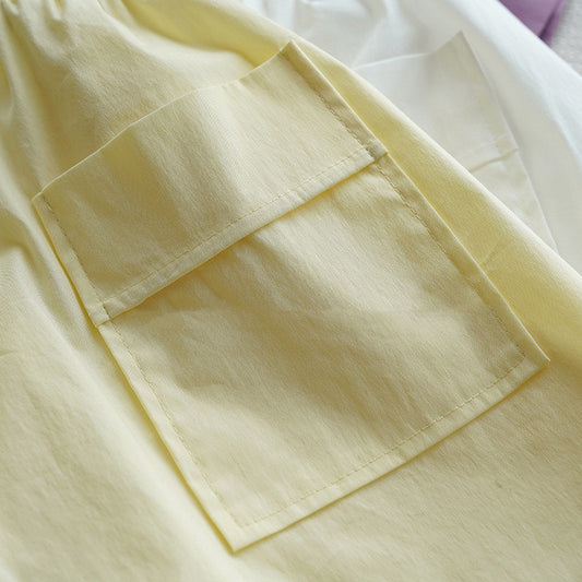 Conjunto Casual Mujer: Blusa Minimalista con Short de Cintura Elástica - Image 2