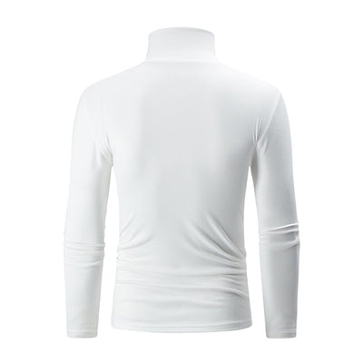 Polera Térmica de Cuello Alto para Hombre - Abrigo Versátil de Invierno - Image 46