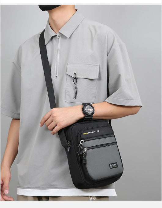 Bolsa Cruzada Multifuncional para Hombre - Ideal para Viajes y Uso Diario - Image 24