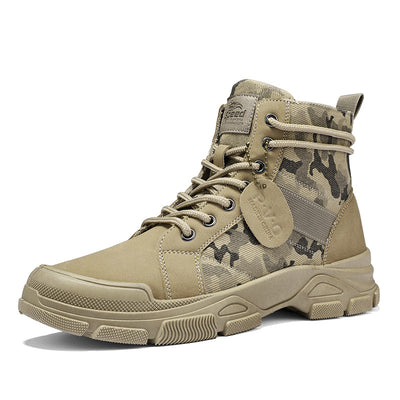 Botas de Senderismo Retro Canvas Reforzado - Diseño Todoterreno de Alto Rendimiento - Image 4