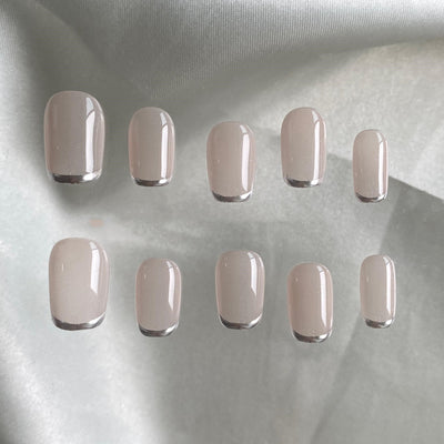 Manicura Francesa Almendra con Acabado Profesional
