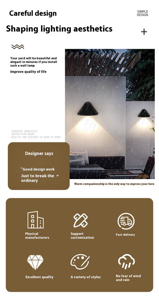 Foco LED Impermeable para Puerta de Diseño Minimalista - Image 12