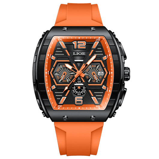 Reloj Deportivo Cuadrado Resistente al Agua con Calendario Multifuncional - Image 5